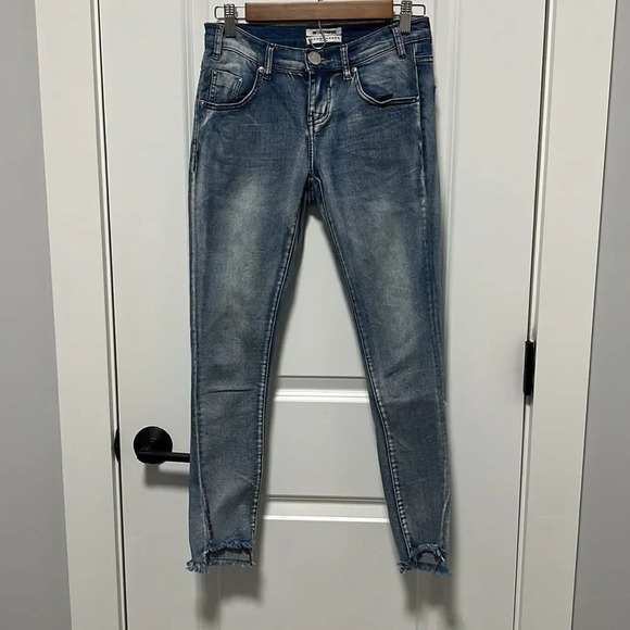 ONE X ONETEASPOON FREEBIRDS II Low Waist Skinny Demin Stretch Fitted Leg size26 - Picture 4 of 8